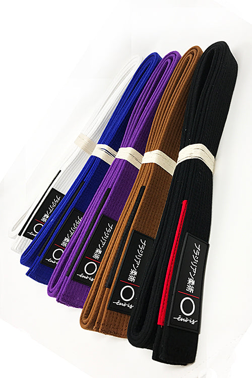 Premium BJJ Belts With Custom Silicone Pressed Patch