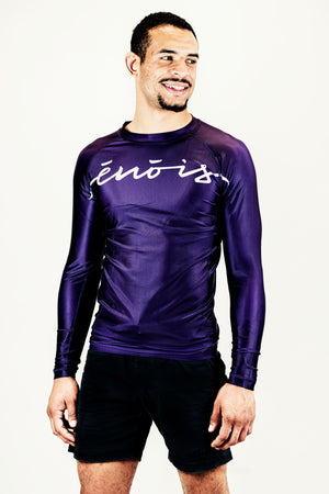 Classic Rashguard Purple - Long Sleeve