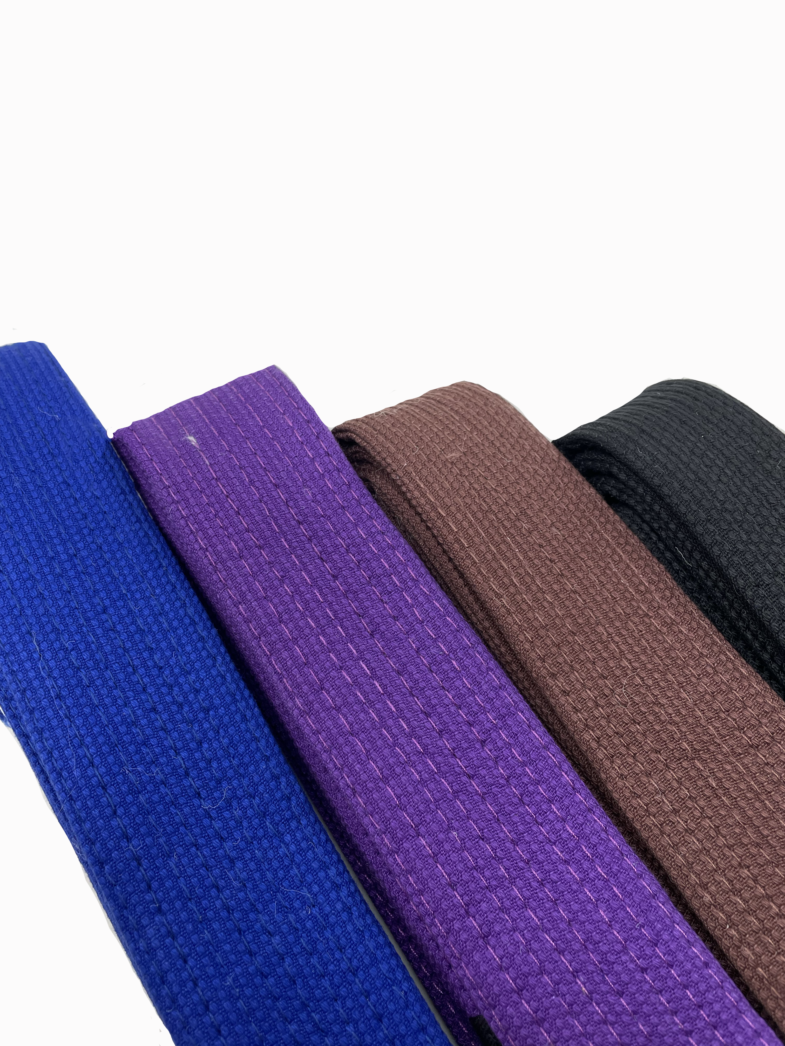 BJJ White  Belts With Genuine Leather Patch